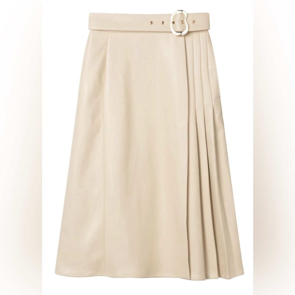 Petite Studio Kinsley Vegan leather Skirt